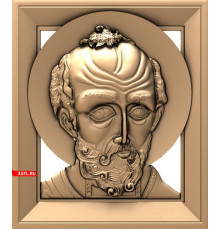 Николай Чудотворец  8 | STL - 3D модель для ЧПУ