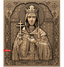 Святая Ирина  2 | STL - 3D модель для ЧПУ