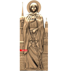 Святая Ксения  3 | STL - 3D модель для ЧПУ