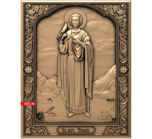 мученик Трифон | STL - 3D модель для ЧПУ