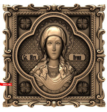 мученица Ирина | STL - 3D модель для ЧПУ