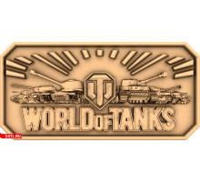 World of Tanks | STL - 3D модель для ЧПУ 
