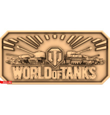 World of Tanks | STL - 3D модель для ЧПУ 