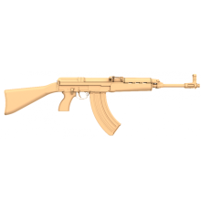 Автомат AK-47 | STL - 3D модель для ЧПУ