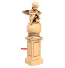 Ангел | STL - 3D модель для ЧПУ