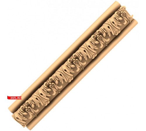 Багет 86 | STL - 3D модель для ЧПУ