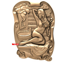Баня #10 | STL - 3D модель для ЧПУ