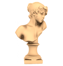 Бюст красавицы | STL - 3D модель для ЧПУ