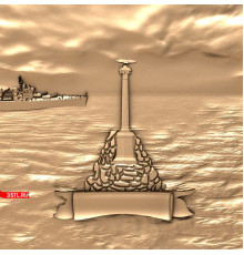 В море | STL - 3D модель для ЧПУ