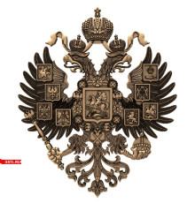Герб Российской Империи | STL - 3D модель для ЧПУ
