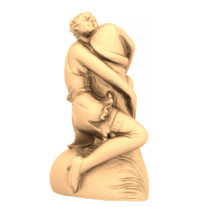 Девушка на члене | STL - 3D модель для ЧПУ