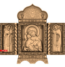 Иконостас #8 | STL - 3D модель для ЧПУ