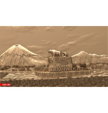 Камчатка | STL - 3D модель для ЧПУ