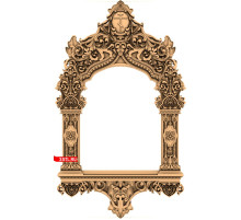 Киот #2 | STL - 3D модель для ЧПУ