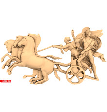 Колесница | STL - 3D модель для ЧПУ