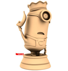 Миньоны 3 | STL - 3D модель для ЧПУ