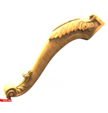 Ножка 1 | STL - 3D модель для ЧПУ