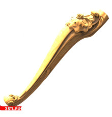 Ножка 6 | STL - 3D модель для ЧПУ