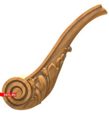 Ножка 8 | STL - 3D модель для ЧПУ