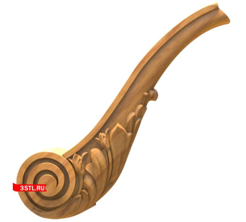 Ножка 8 | STL - 3D модель для ЧПУ