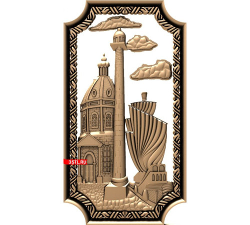 Панель 13 | STL - 3D модель для ЧПУ