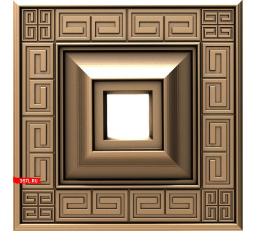 Панель 24 | STL - 3D модель для ЧПУ