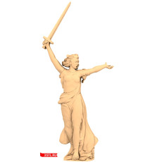 Родина Мать Зовёт | STL - 3D модель для ЧПУ