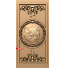 Тигр | STL - 3D модель для ЧПУ