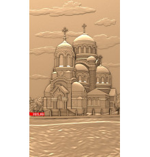 Церковь | STL - 3D модель для ЧПУ