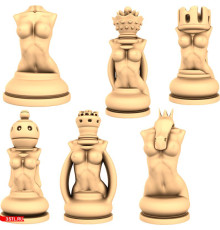 Эротические Набор | STL - 3D модель для ЧПУ